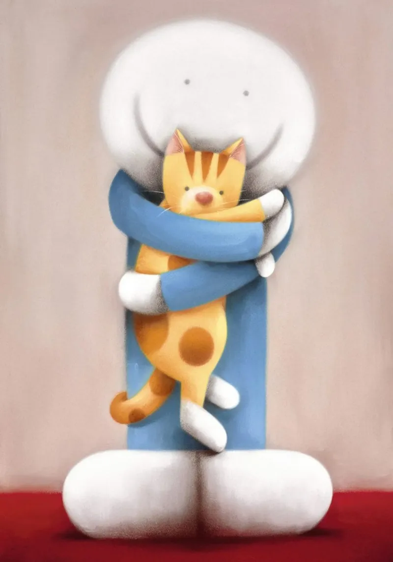 Amici perfetti di Doug Hyde alluminio dibond da Hyde Hi