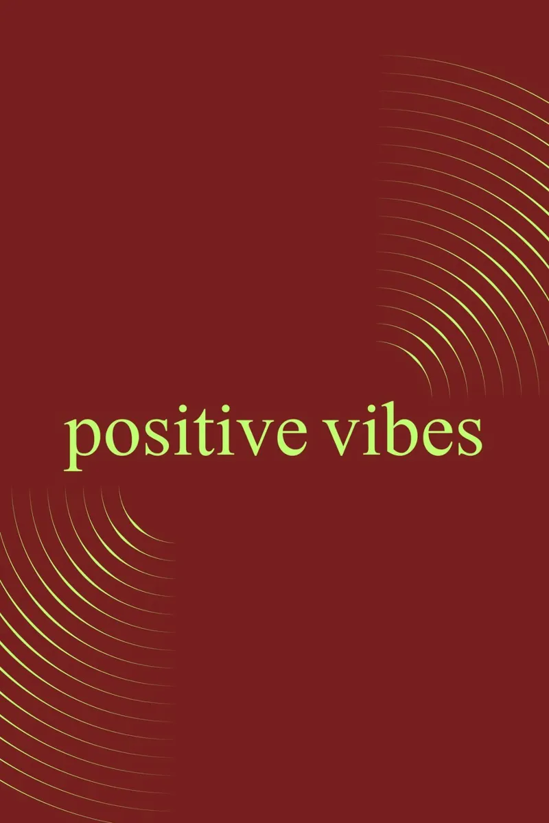 positive vibes poster with aluminum frame by AESTHETIC VIBES by Isabel
