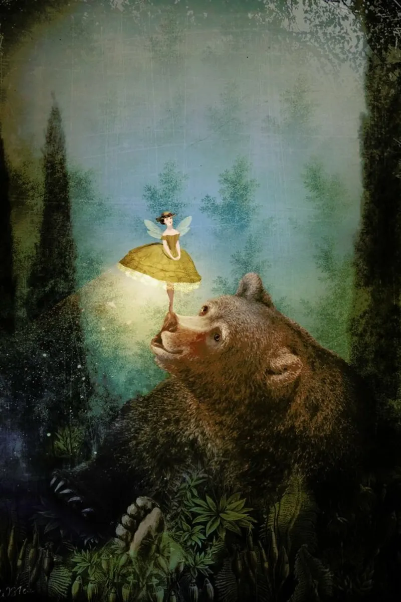 A Fairy Tale pellicola backlit da Catrin Welz-Stein