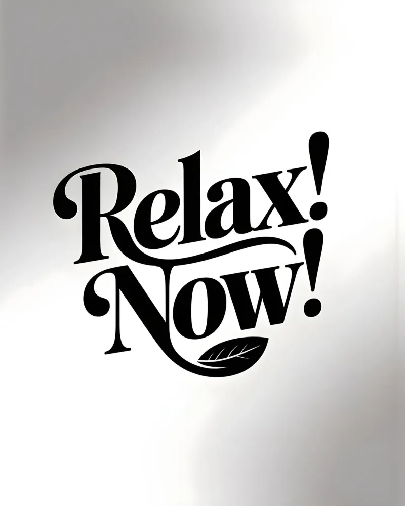 Relax! Now! Hahnemühle von Aphorismiker