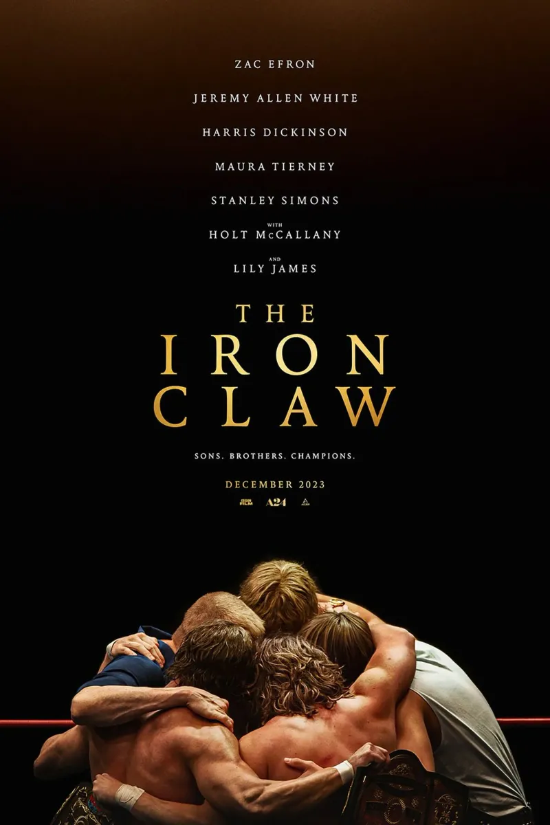 The Iron Claw canvas met Baklijst van Attaboy Dsgn