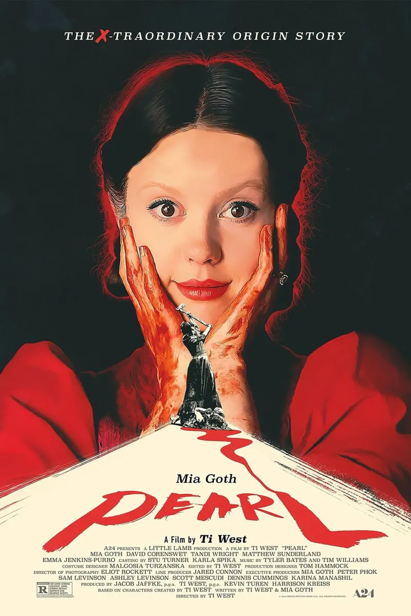 Pearl – A24 Horror poster da Attaboy Dsgn
