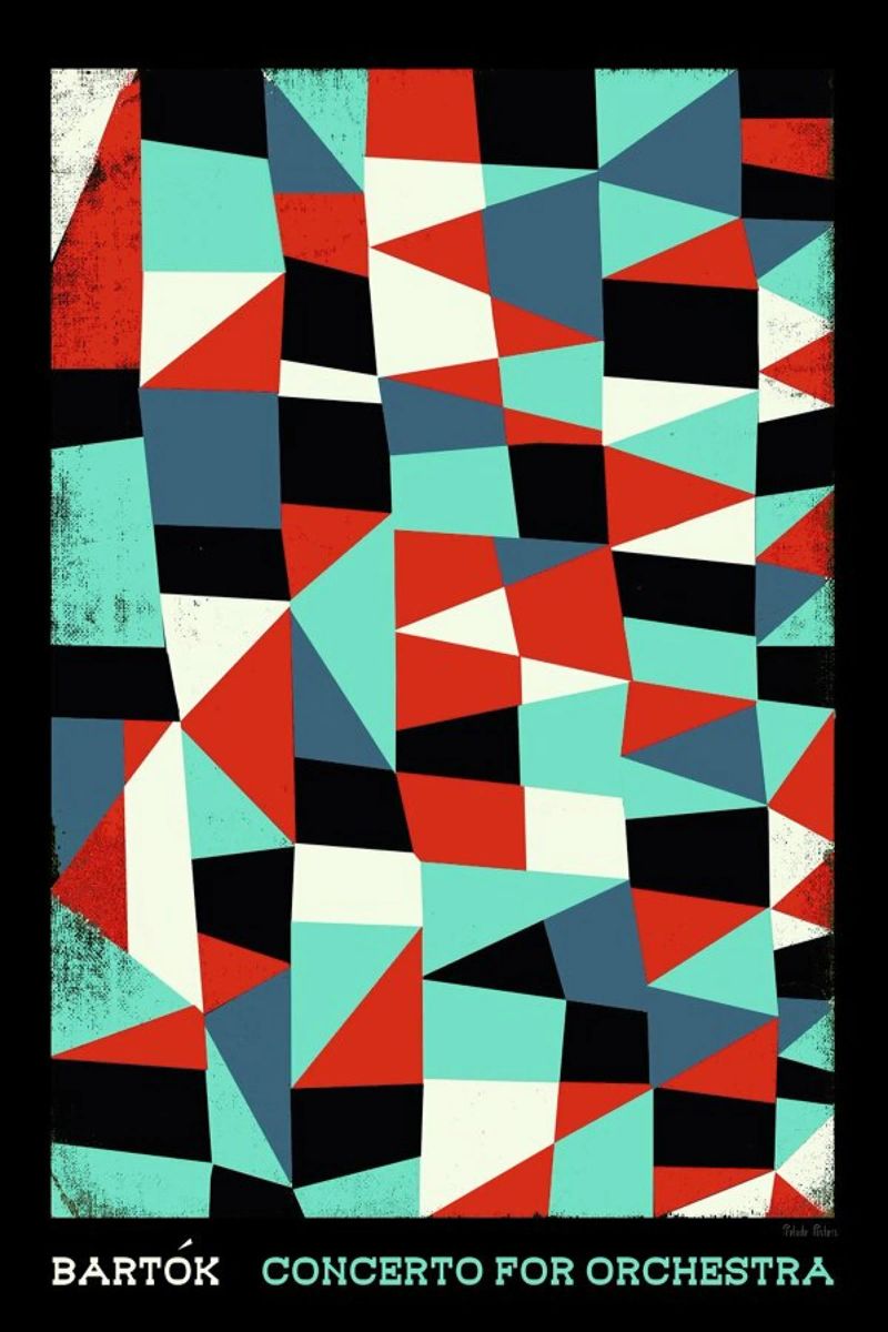 Bartok - Concerto for Orchestra poster by Prelude Posters