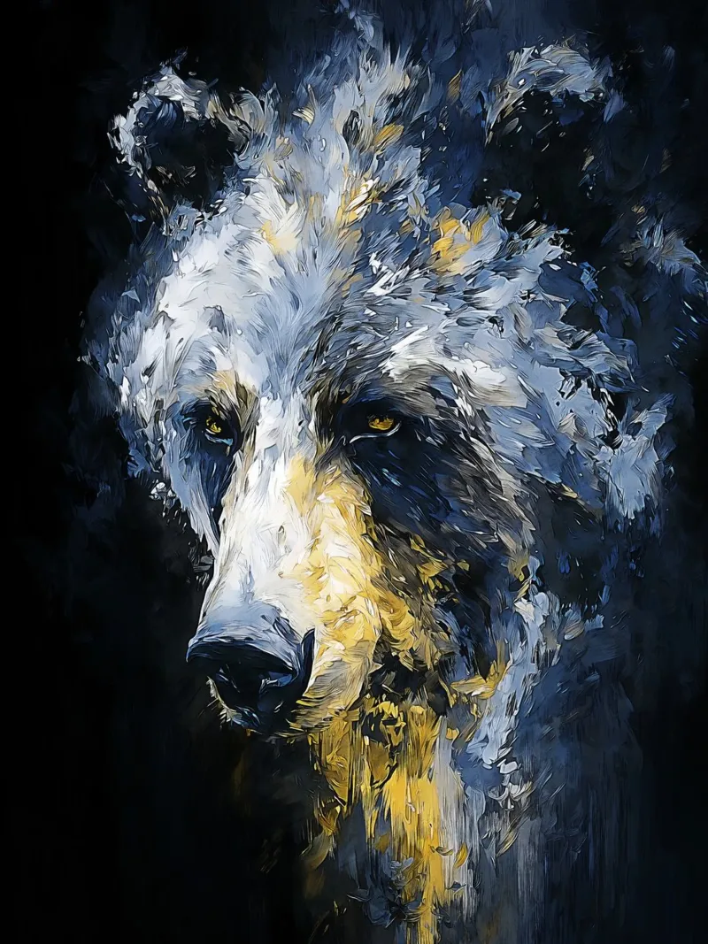 Bear Modern pellicola backlit da Mateo