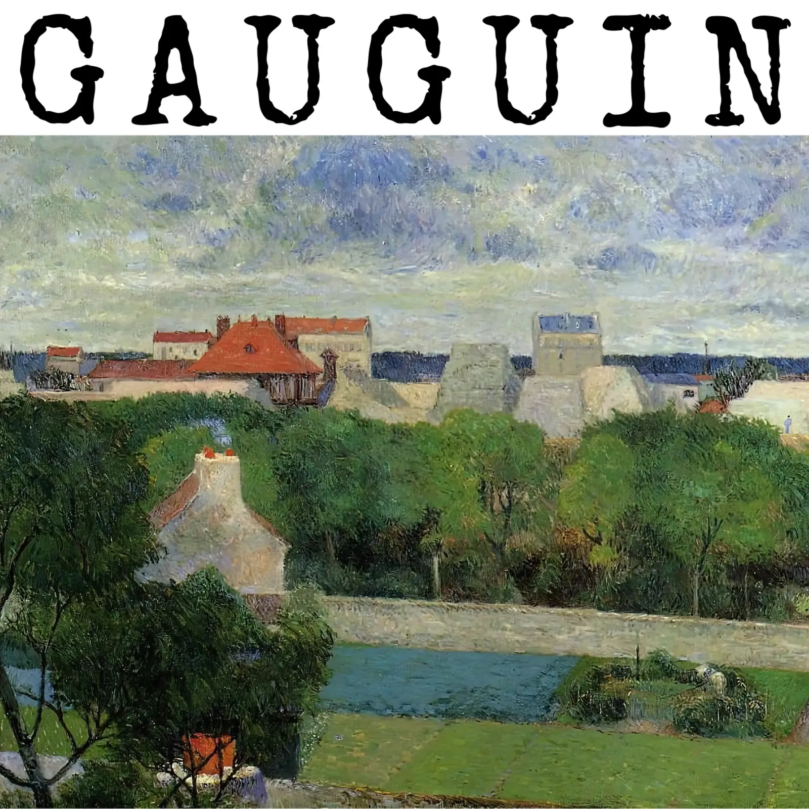 Gli orti di Vaugirard, Paul Gauguin pellicola backlit da tokovictory