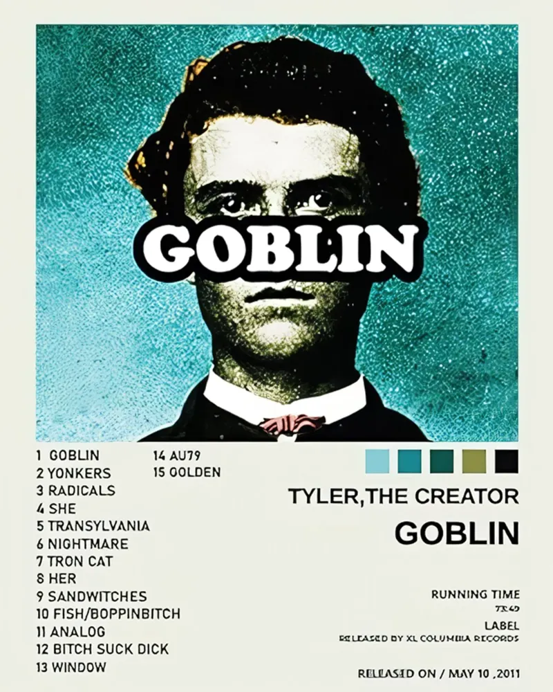 Goblin poster with wooden frame by Musc-Fav