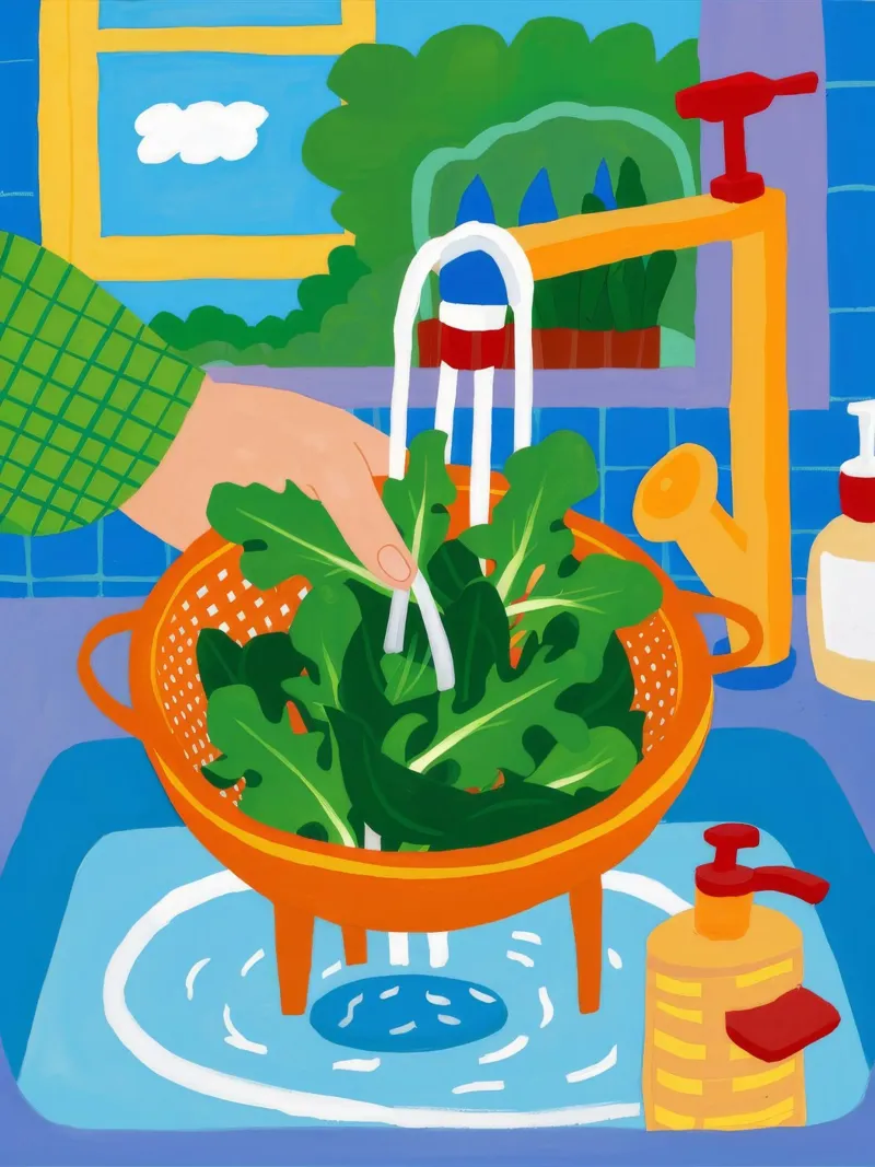 Wash Green Life poster da Aurora Muse