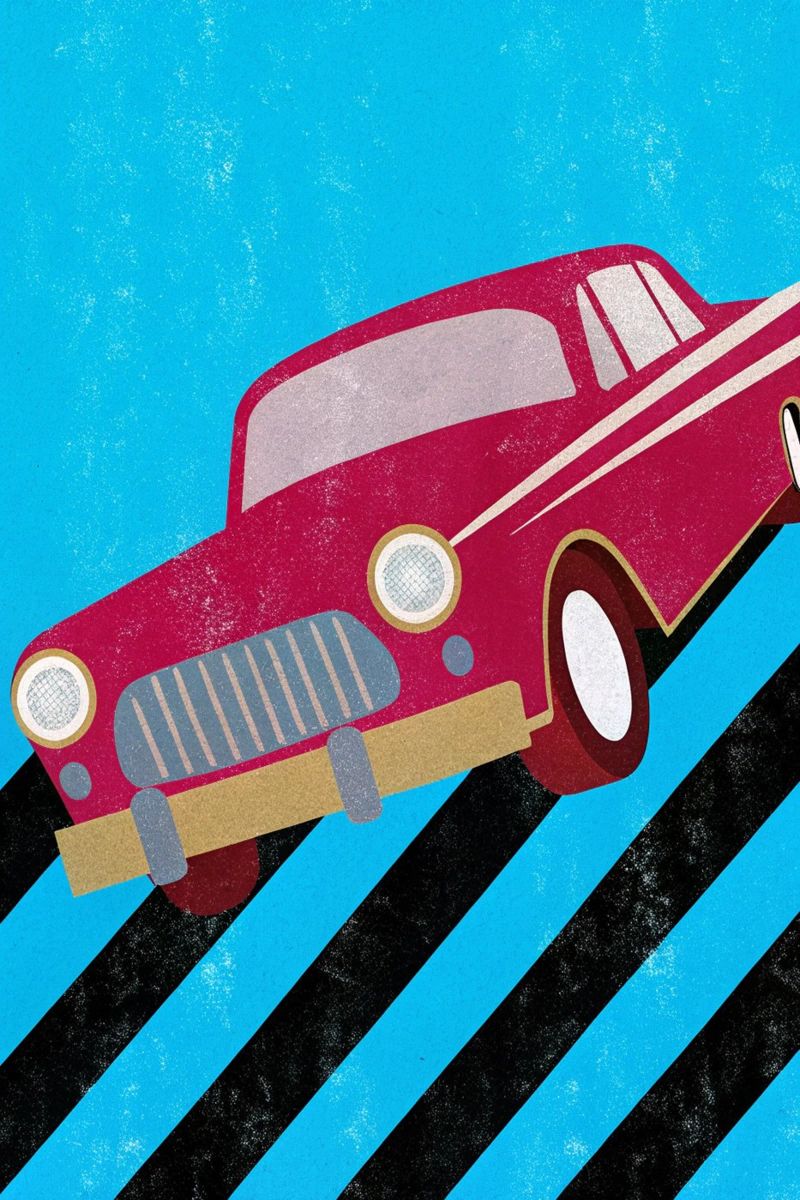 auto retro pop art plexiglass da ralliness