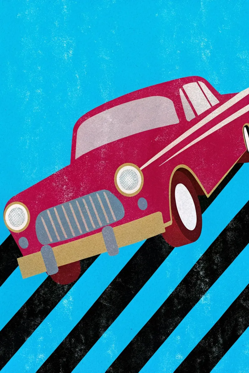 auto retro pop art plexiglass da ralliness