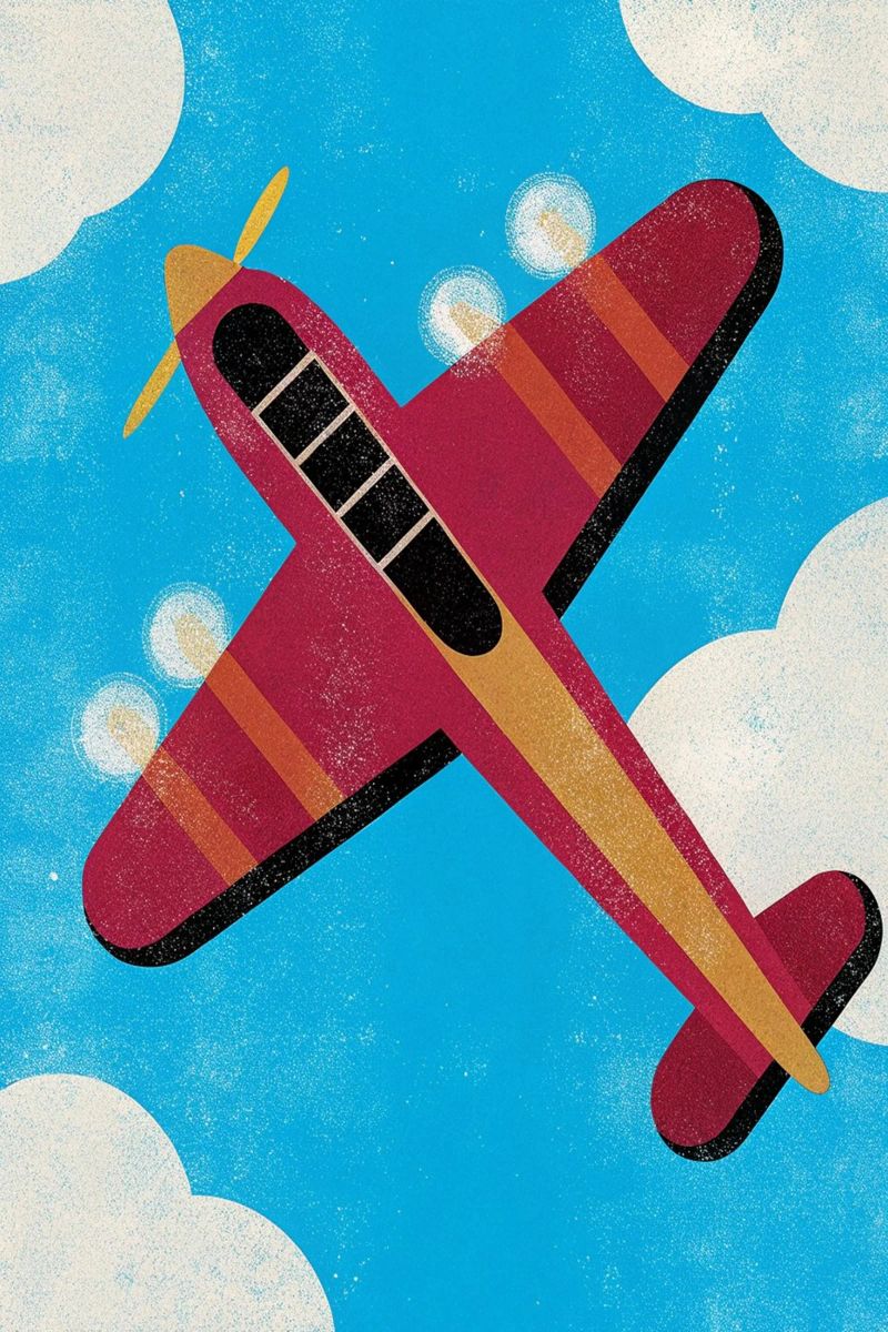 dragonfly airplane retro poster by ralliness