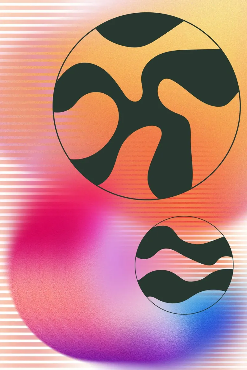 Abstract Part poster da AESTHETIC VIBES by Isabel