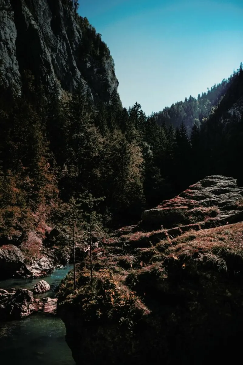 Mountain River hahnemühle van Sebastian Hilgetag