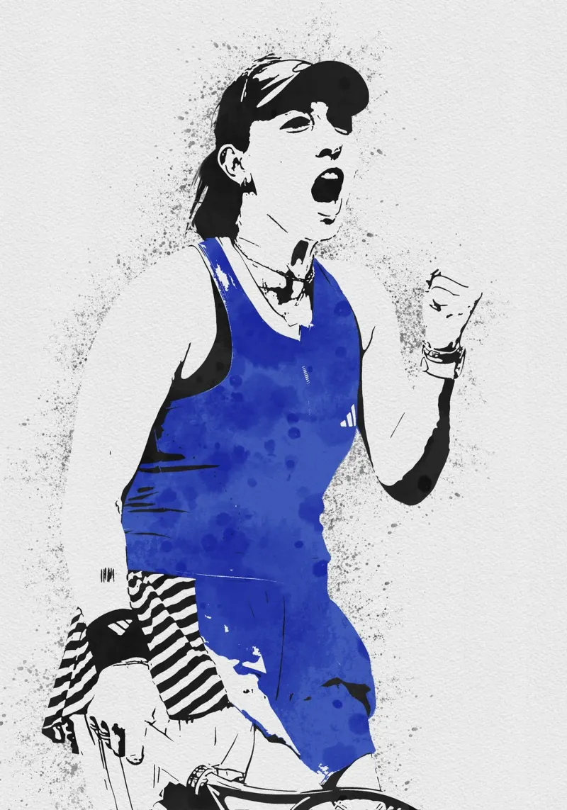 Jessica Pegula poster da tenten