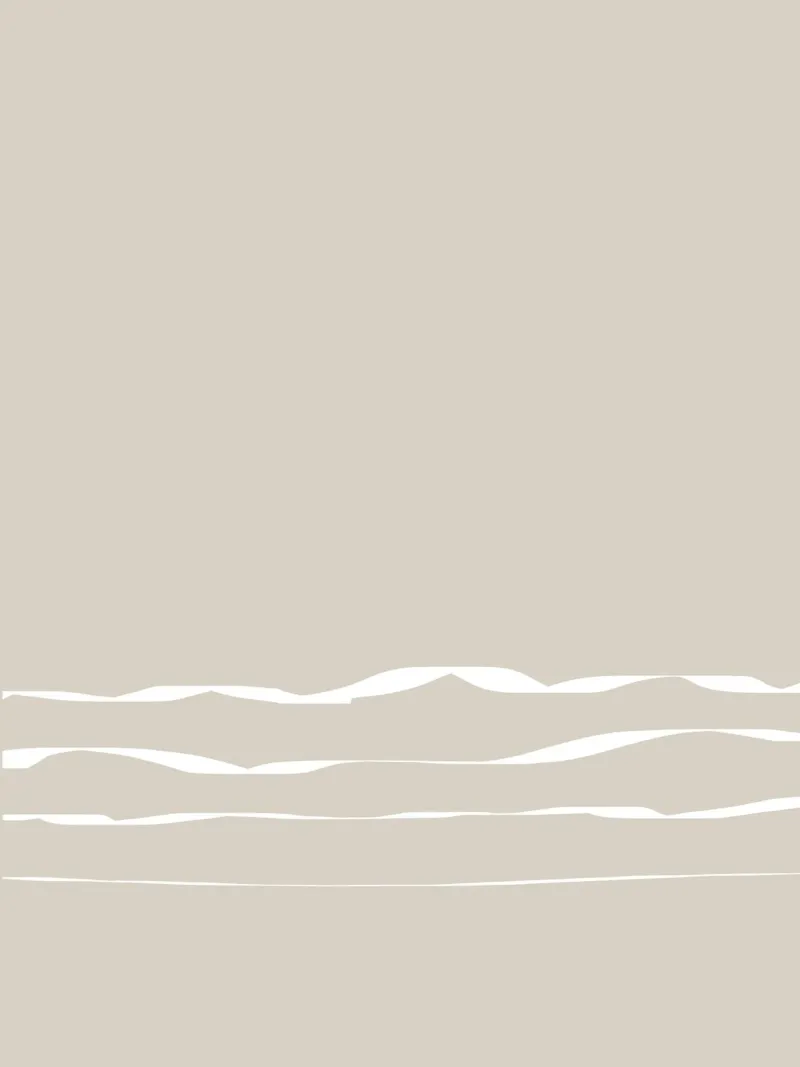 Japanese minimalist artwork with white lines pellicola backlit da Imaginative