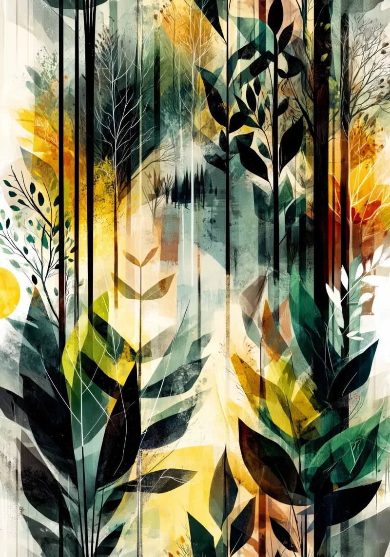 Magical forest forex plate by Justyna Jaszke JBJart