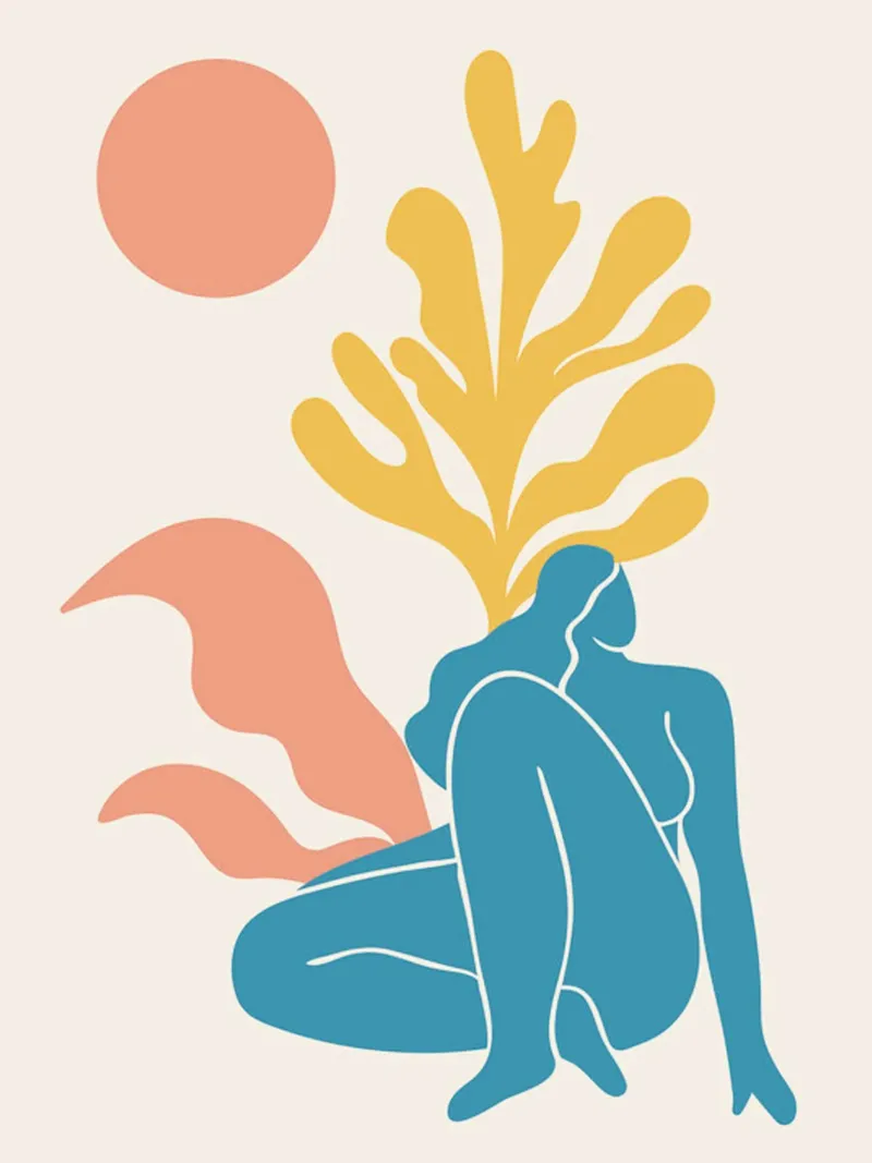 Henri Matisse Isnpired pellicola backlit da Good Maker