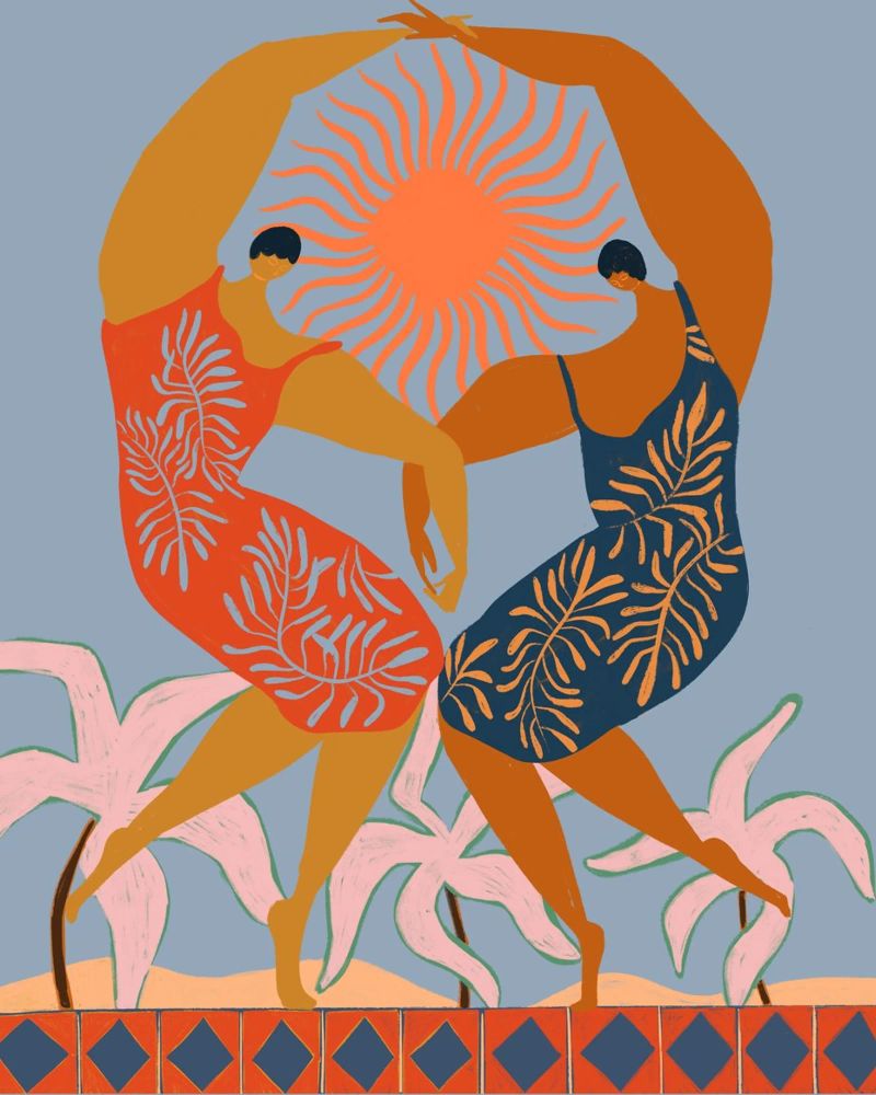 Sisterhood poster de Arty Guava
