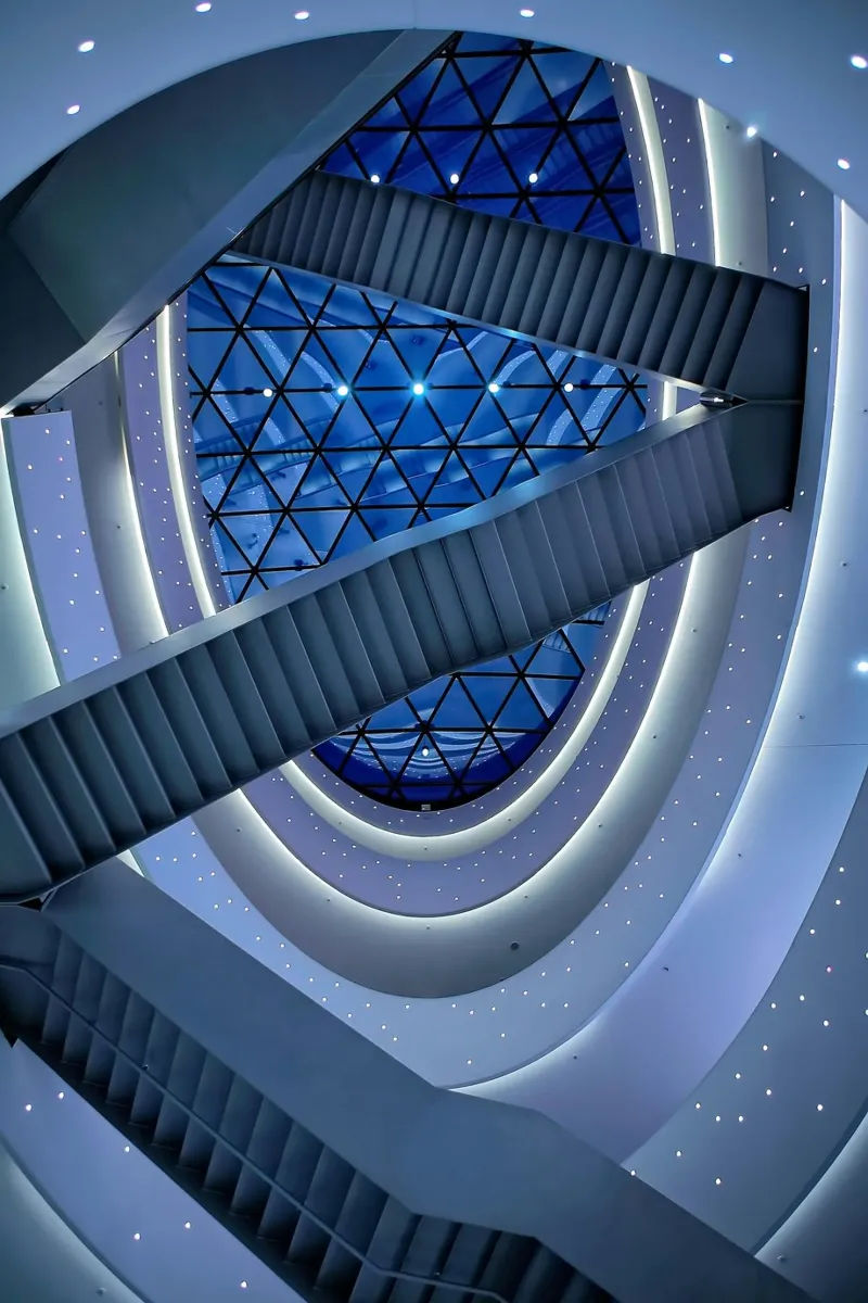 Wendeltreppe Acryl-Glas von Bleu
