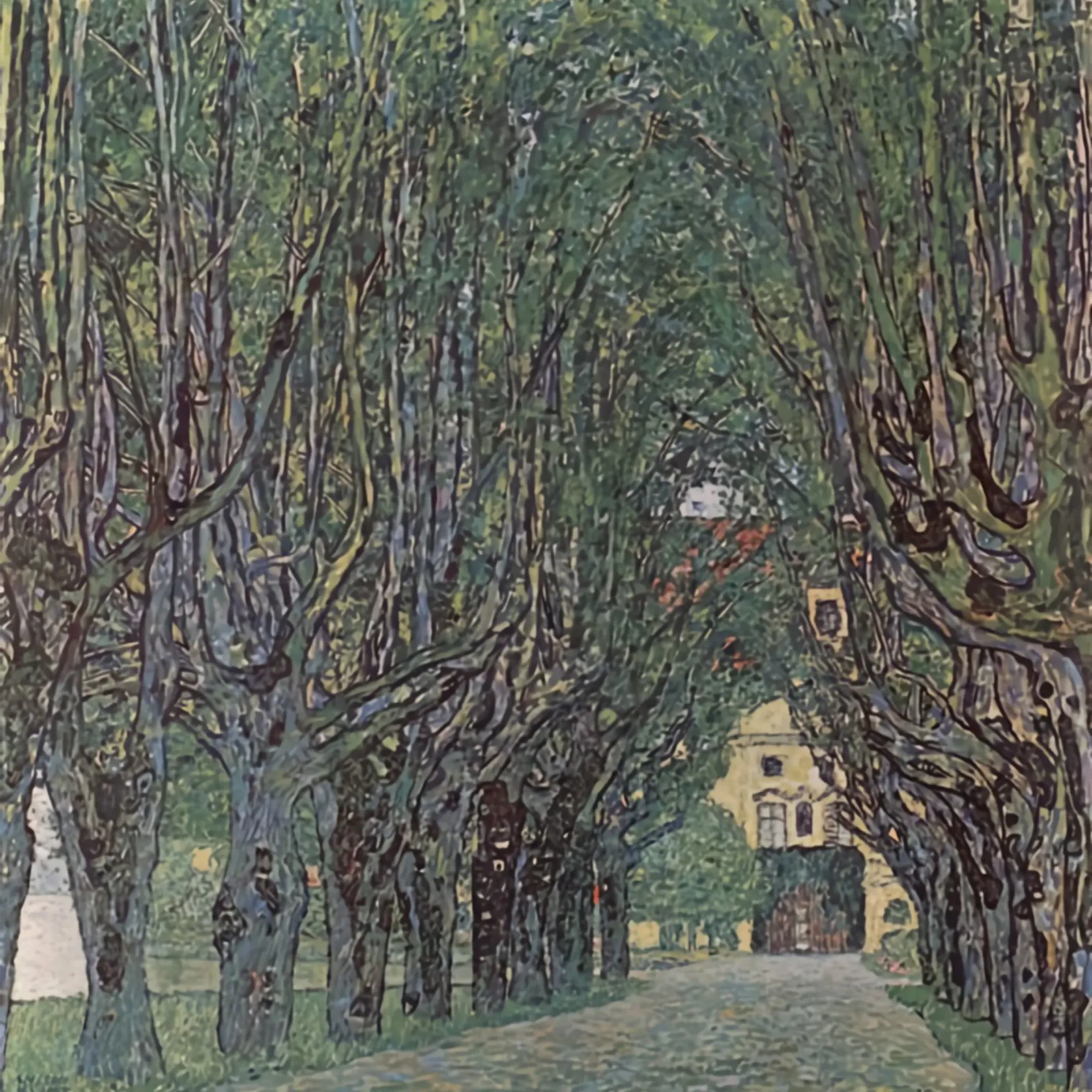 Viale del Parco Schloss Kammer poster da D1 Shop
