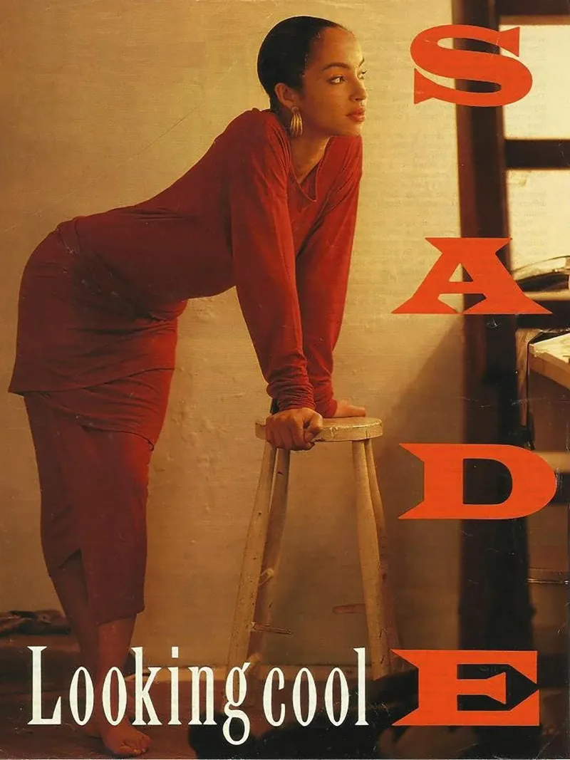 Sade Iconic Style poster con telaio in plastica da Attaboy Dsgn