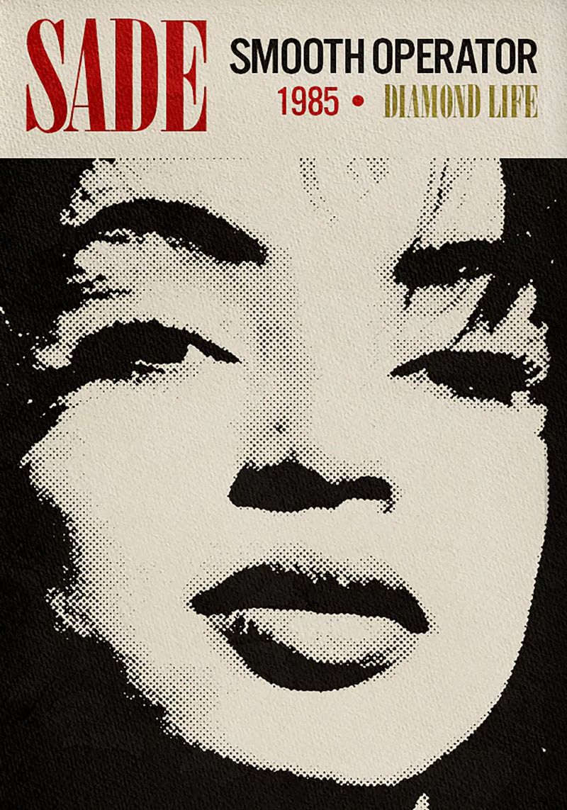 Sade Iconic Style Poster von Attaboy Dsgn