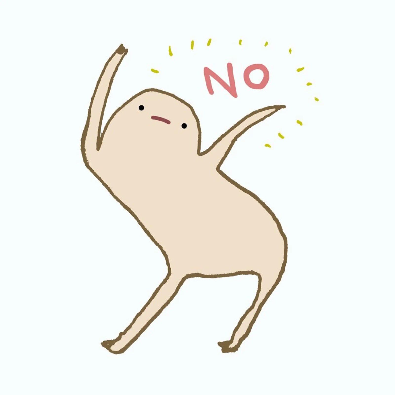 Honest Blob Says No pellicola backlit da Sophie Corrigan