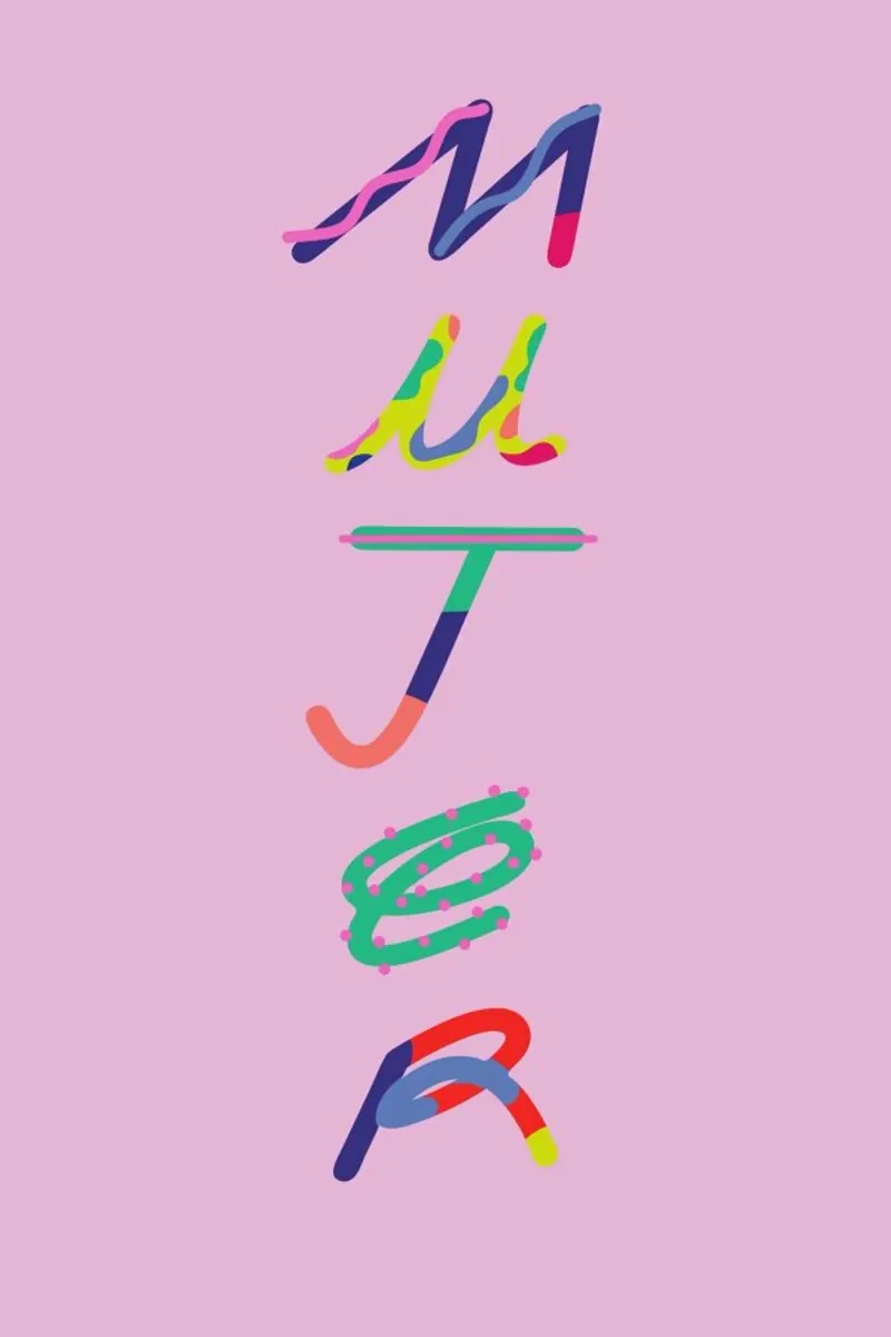 Mujer poster con telaio in plastica da Mariery Young