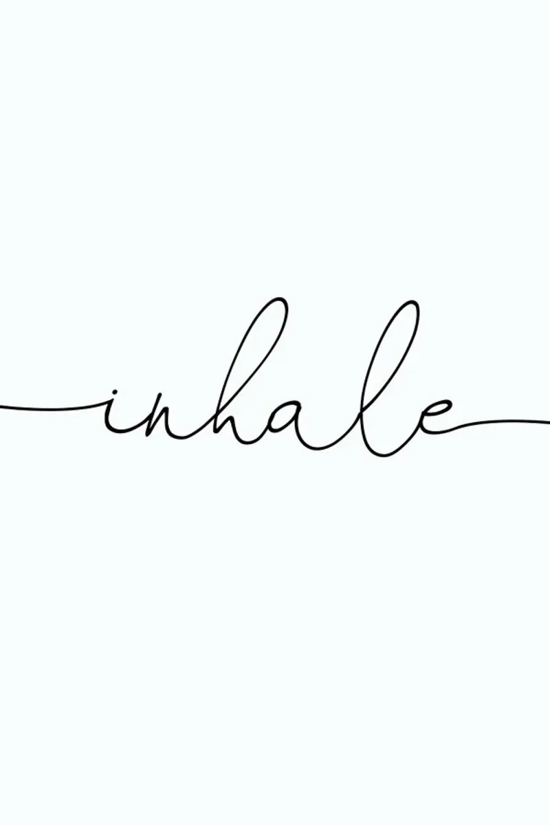 Inhale Exhale-left alluminio dibond da Mottos by Sinan Saydik