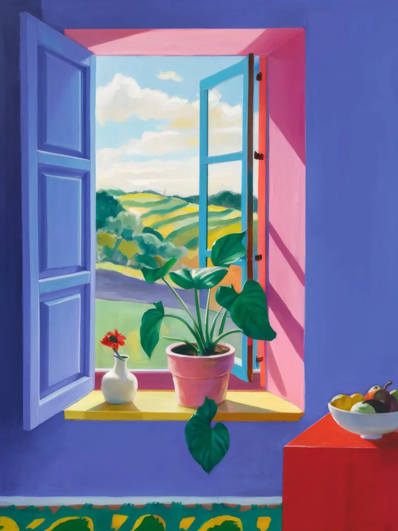Ventana Violeta Vista placa de forex de Chroma Haven