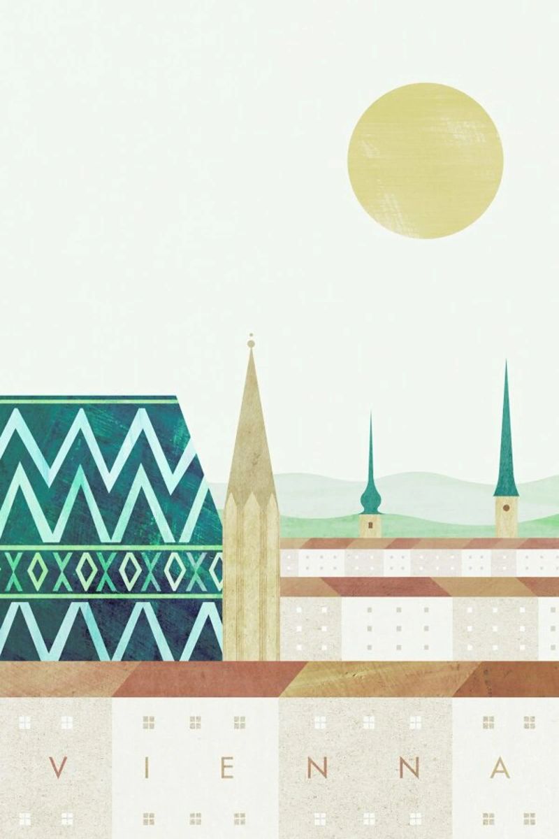 Vienna Poster von Henry Rivers