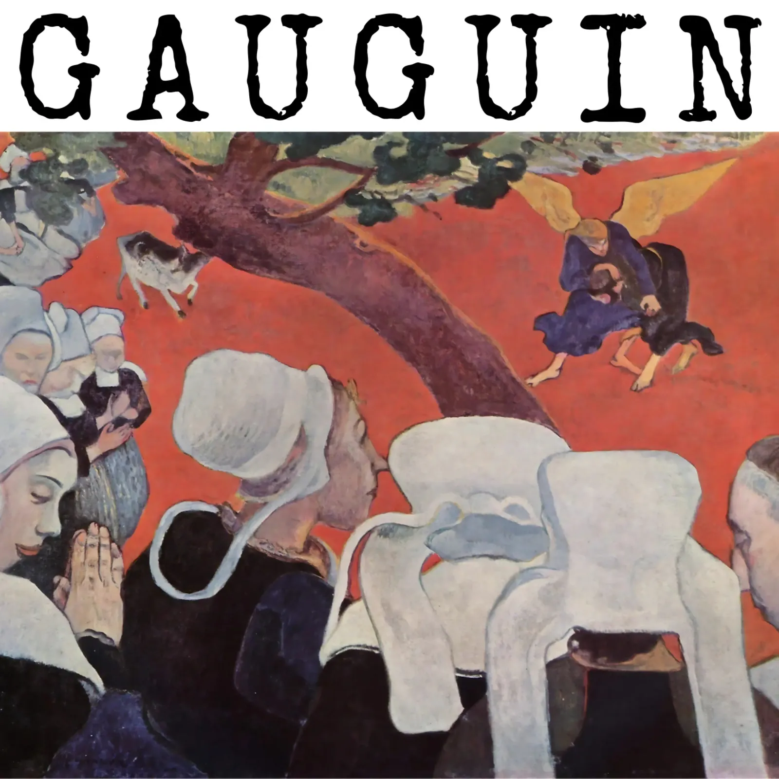 Visione dopo il sermone di Paul Gauguin carta hahnemühle da tokovictory