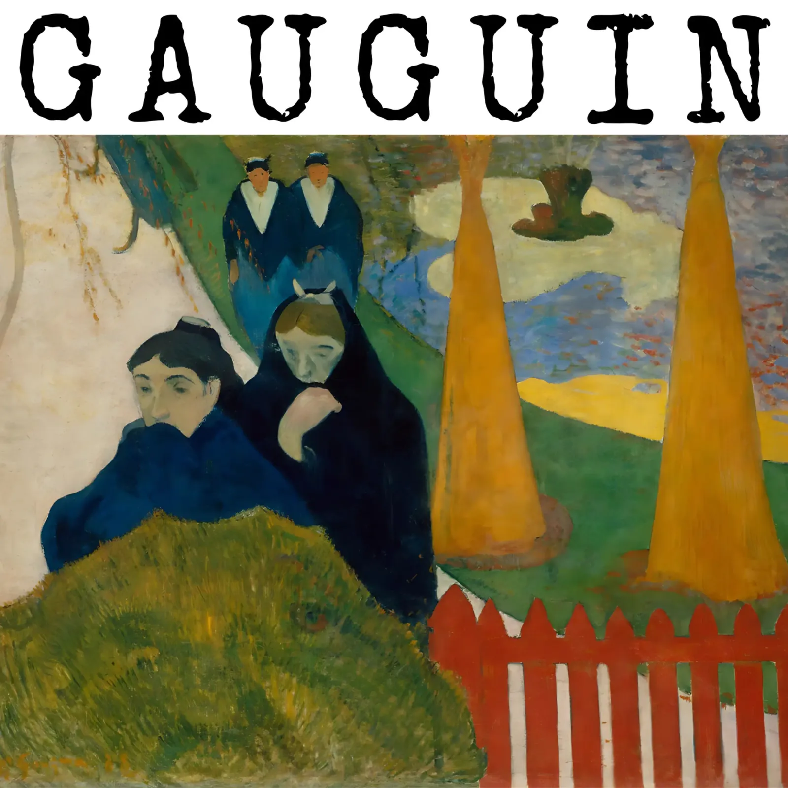 Arlésiennes (Mistral) di Paul Gauguin carta hahnemühle da tokovictory