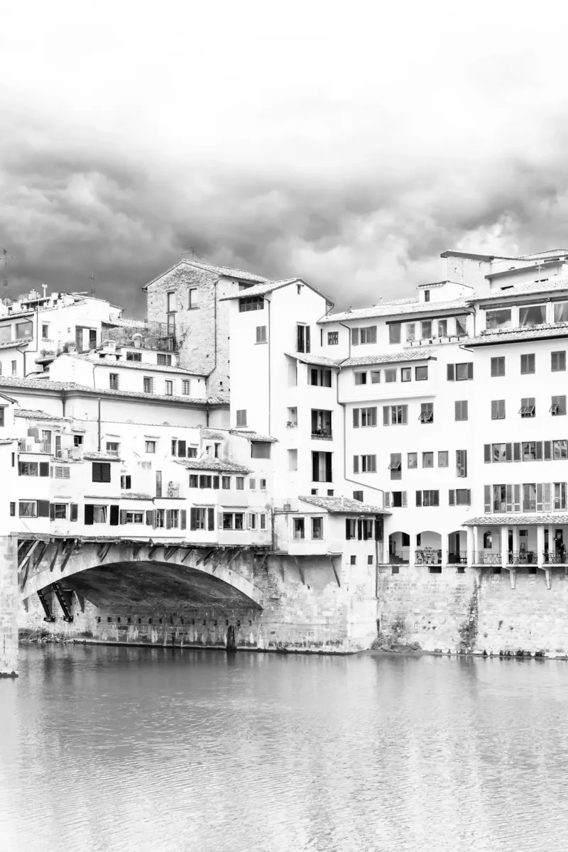 Ponte Vecchio in Florence pellicola backlit da photolovers