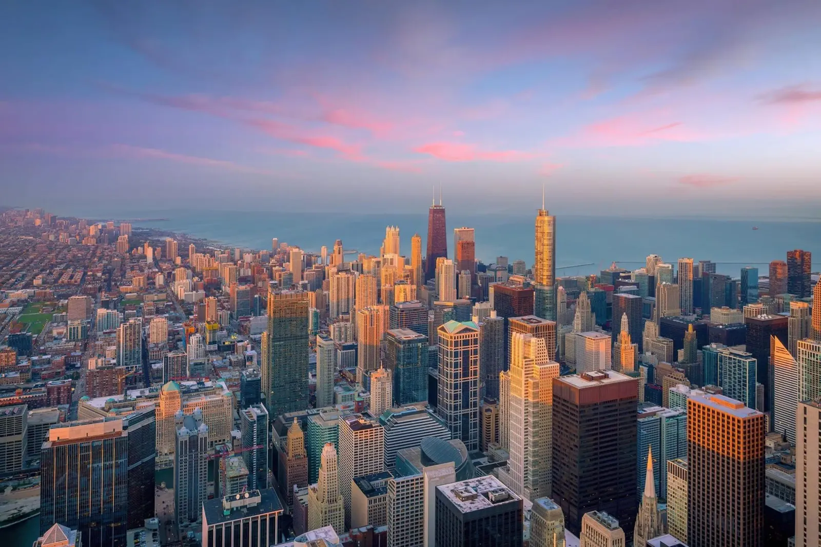 Chicago, VS backlit folie van PhotoVibe Decor