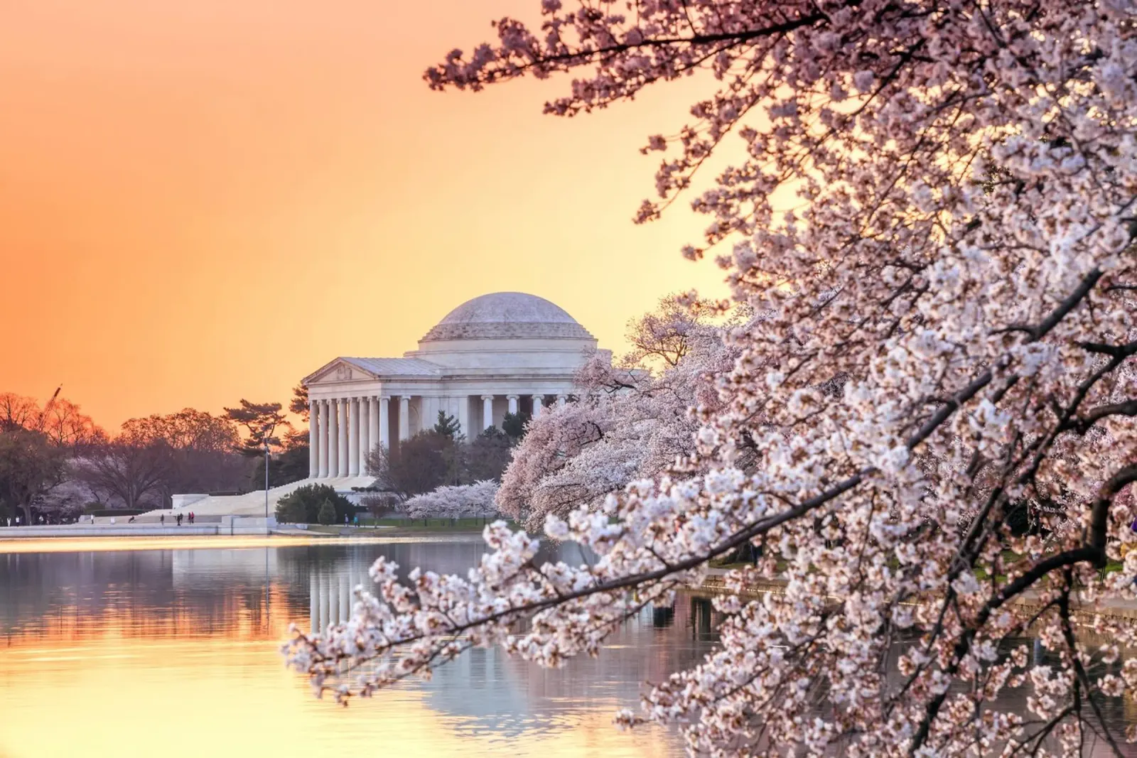 Washington DC, USA poster con telaio in plastica da PhotoVibe Decor