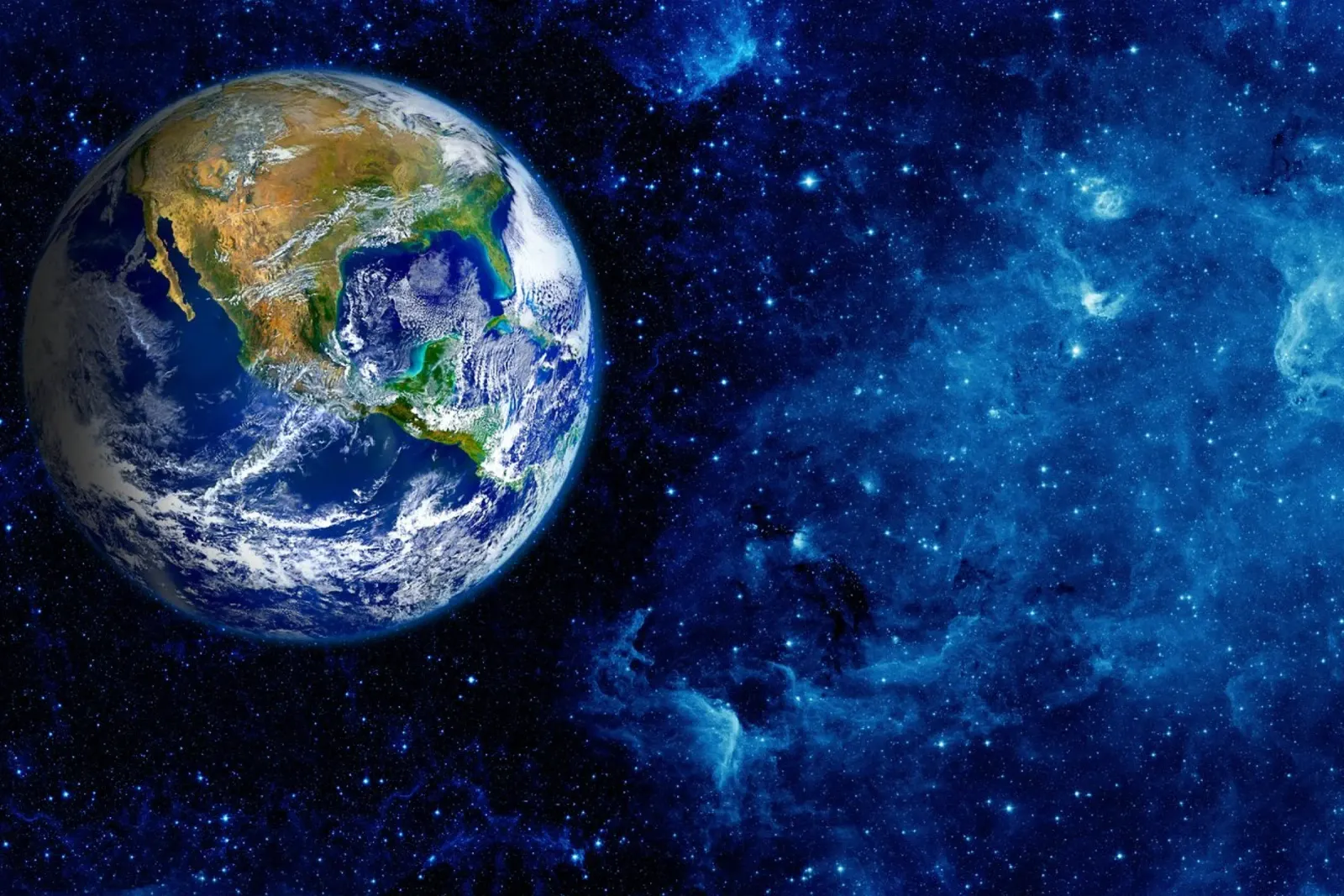 Earth in Deep Space hahnemühle by PhotoVibe Decor