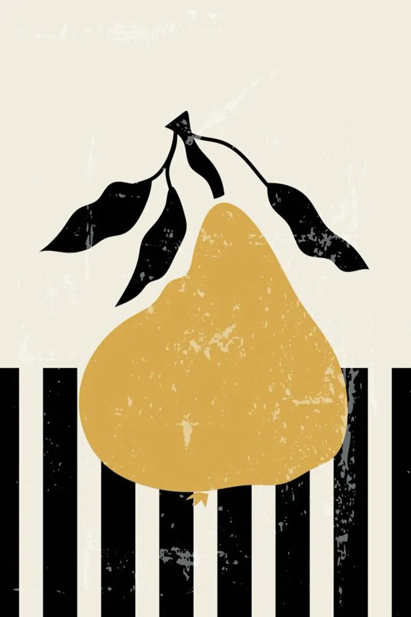 Golden Pear pellicola backlit da Graphite