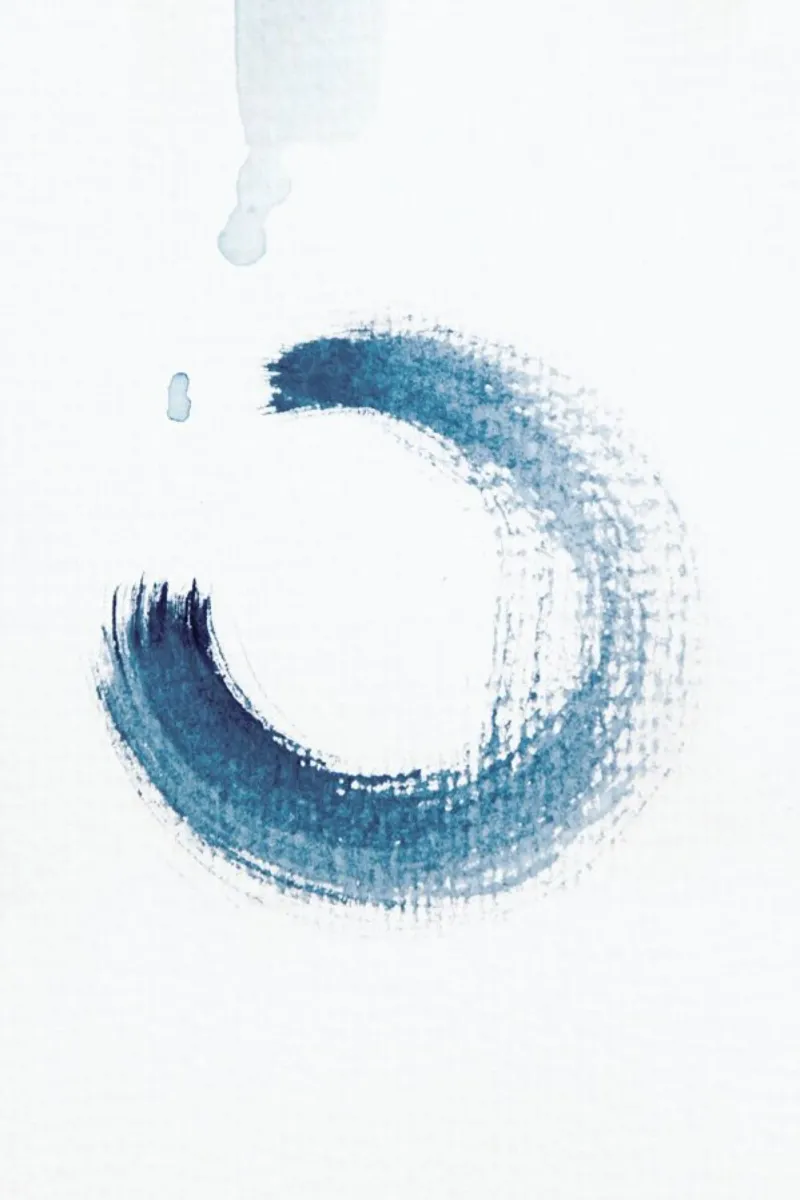 Aquarelle Meets Pencil Circle plexiglass da Studio Nahili