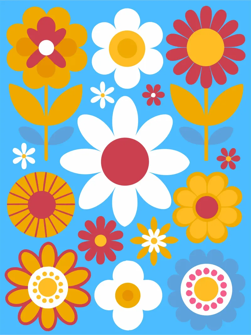 Flower Pettern hahnemühle by FLOWER PLACE SHOP