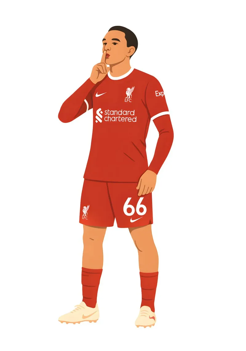 Trent Alexander-Arnold pellicola backlit da MoviesArt