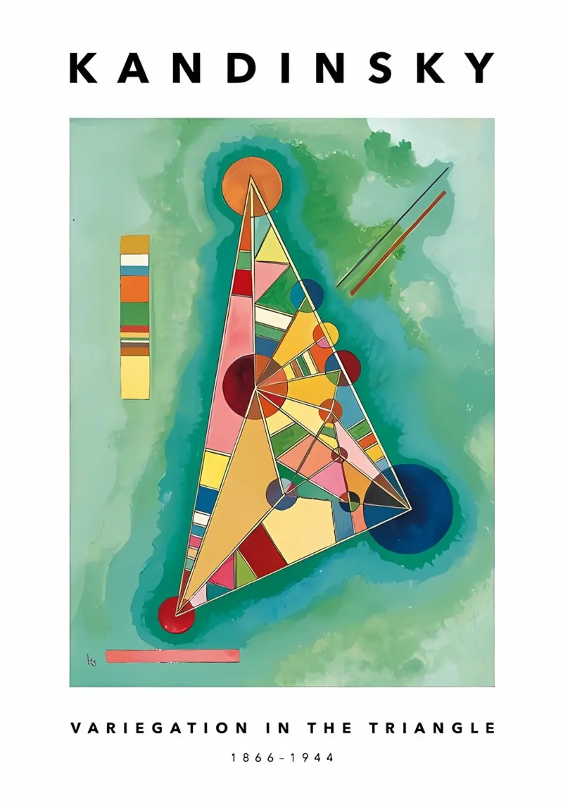 Wassily Kandinsky pellicola backlit da Maegan