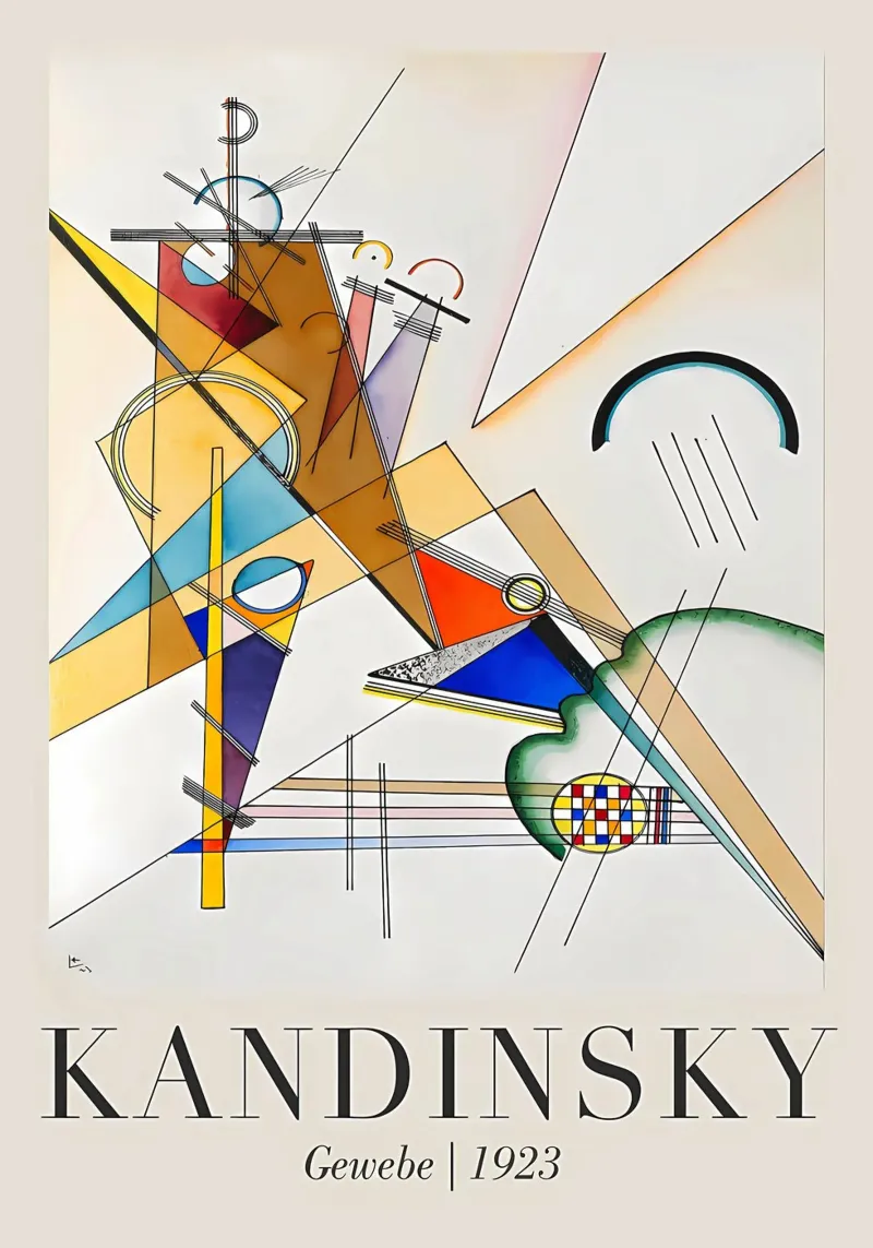 Wassily Kandinsky pellicola backlit da Maegan