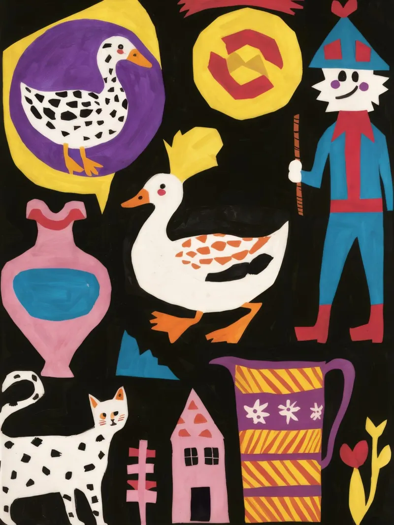 Amici animali del folclore poster da Chroma Haven