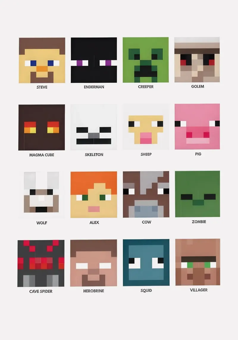 MinecraftPixels pellicola backlit da NextPixel
