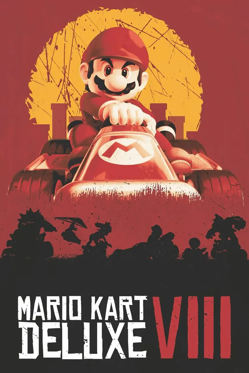 Red Dead Mario's Redemption pellicola backlit da NextPixel