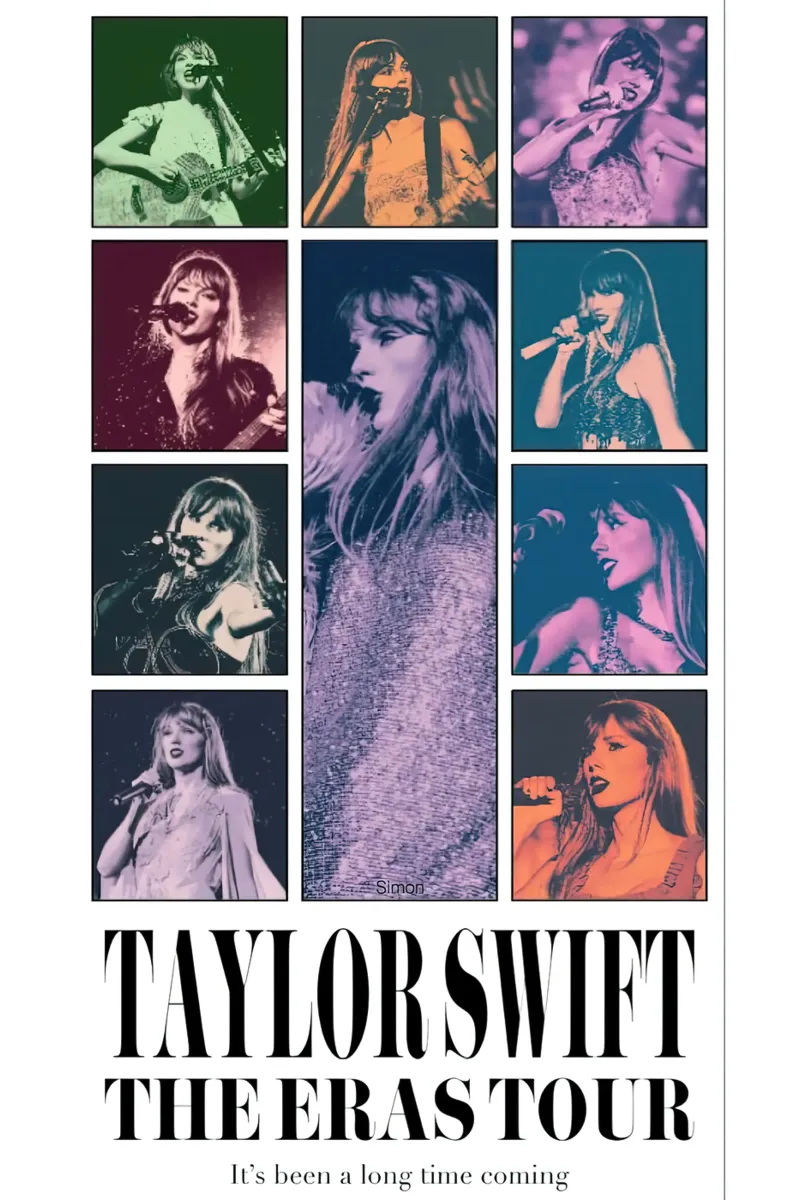 Taylor Swift The Eras Tour hahnemühle by Greatest Figure
