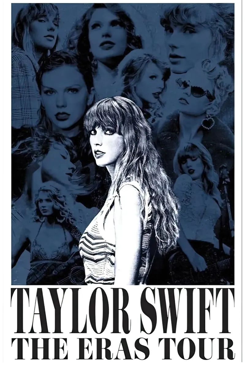 Il tour dell'Era Taylor S poster con telaio in legno da Greatest Figure