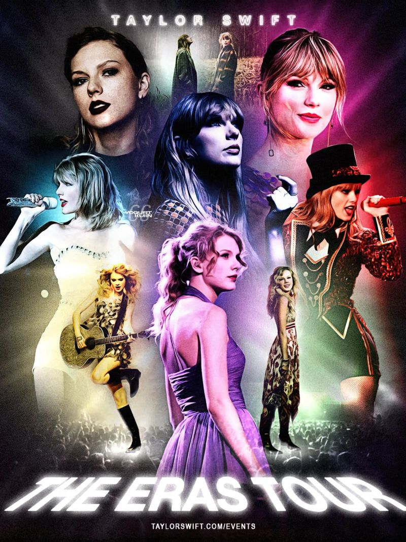 Taylor Swift Glänzend Leinwand von Greatest Figure