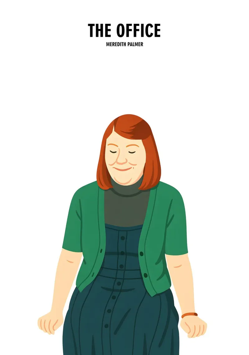 Meredith Palmer The Office poster da MoviesArt