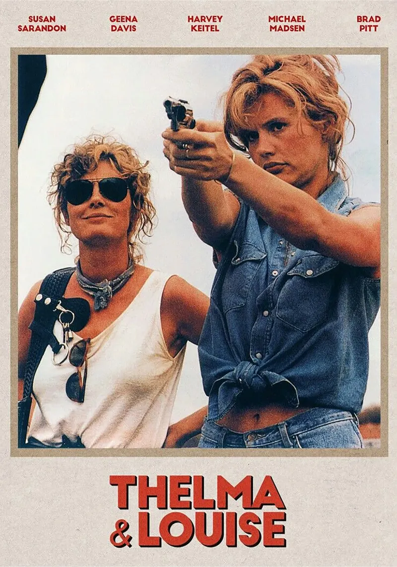 Thelma & Louise pellicola backlit da Attaboy Dsgn